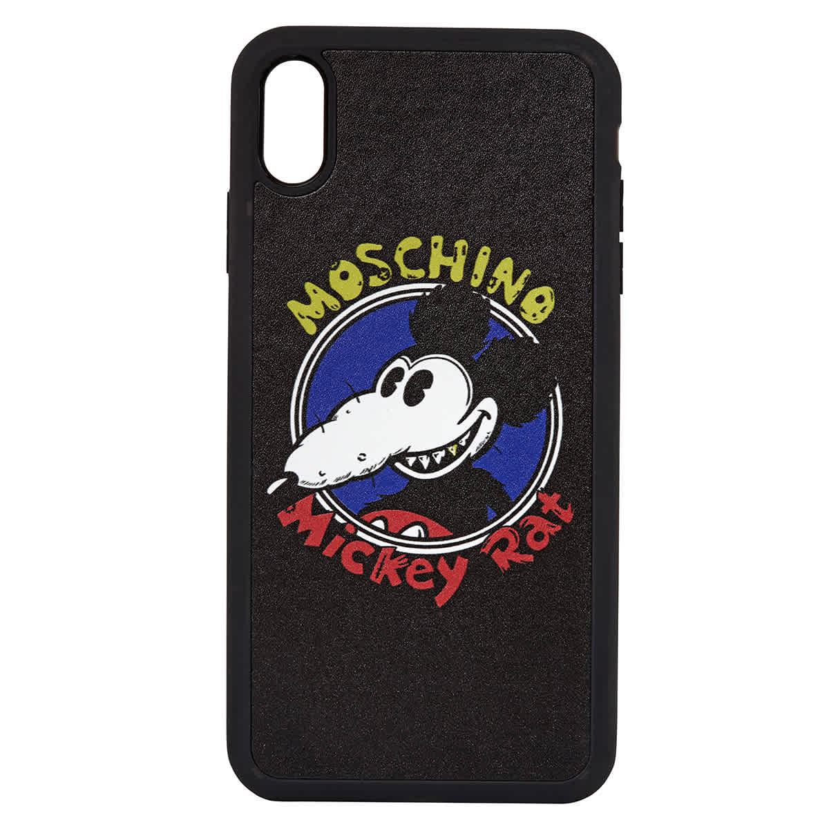 Moschino Mchino Iphone Xs Max Mickey Rat Phone Case In Black Save 64 Lyst