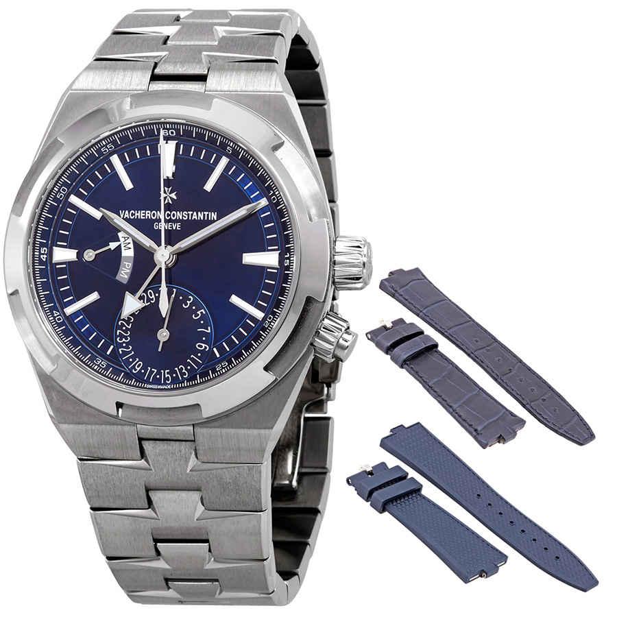 Vacheron Constantin Overseas Blue Dial Automatic Dual Time Watch for ...