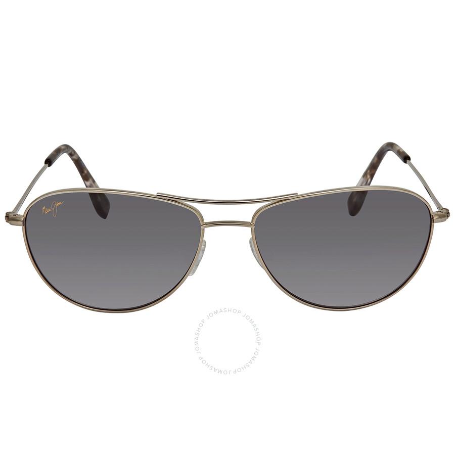 Maui jim top baby beach silver
