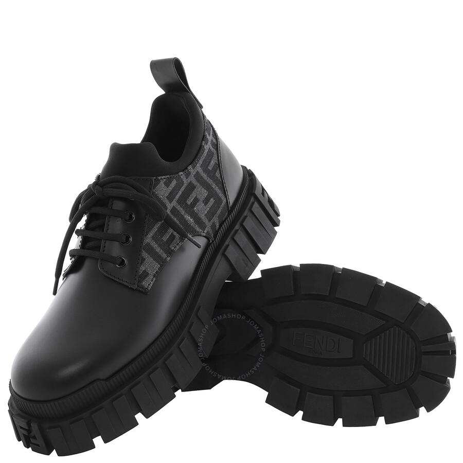 Fendi Force Lace-Ups, Brand Size 10 Us in Black for Men  display picture 3