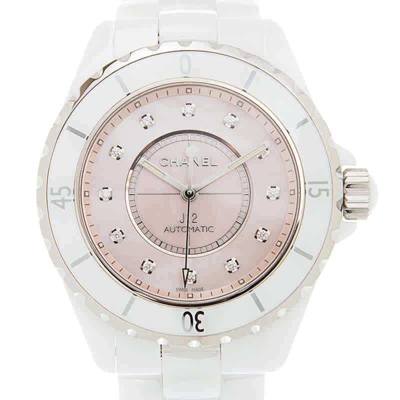 Chanel J12 Automatic Diamond Pink 