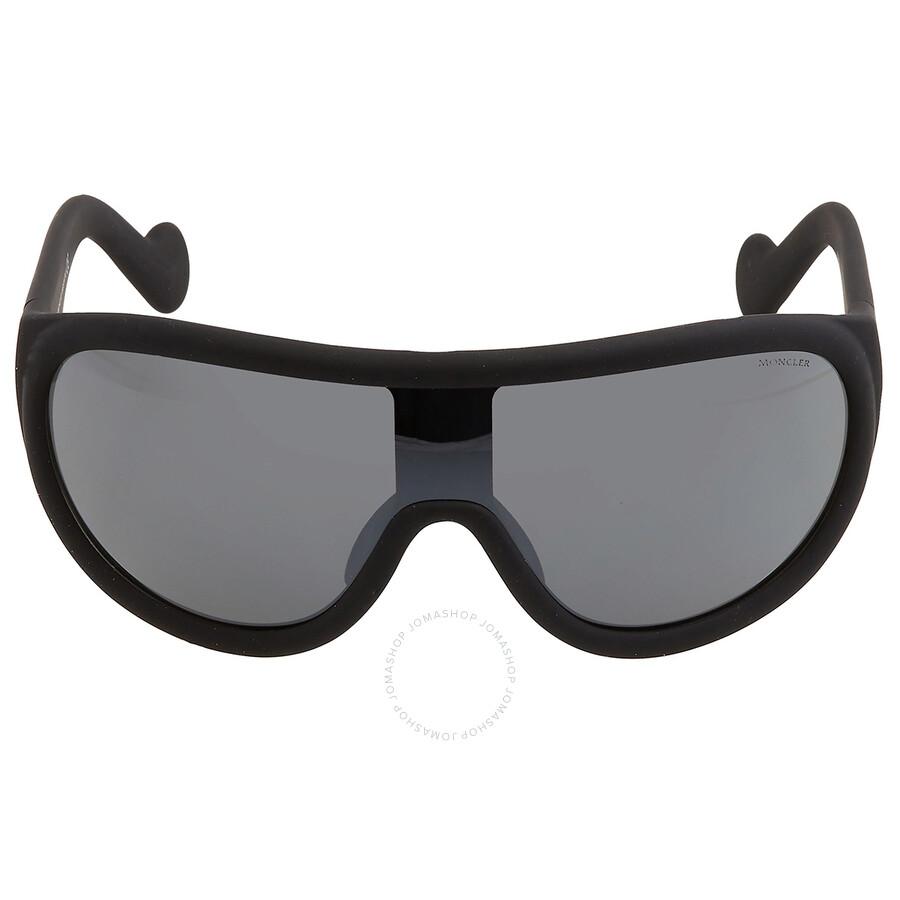 Moncler Smoke Mirror Shield Sunglasses Ml0047 02c 00 in Grey | Lyst UK