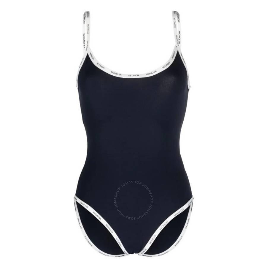 ワンピース水着 MONCLER ONE PIECE SWIMSUIT WITH LOGO (8N00005 89A0Y519) Moncler Logo Print One-piece Swimsuit | italist