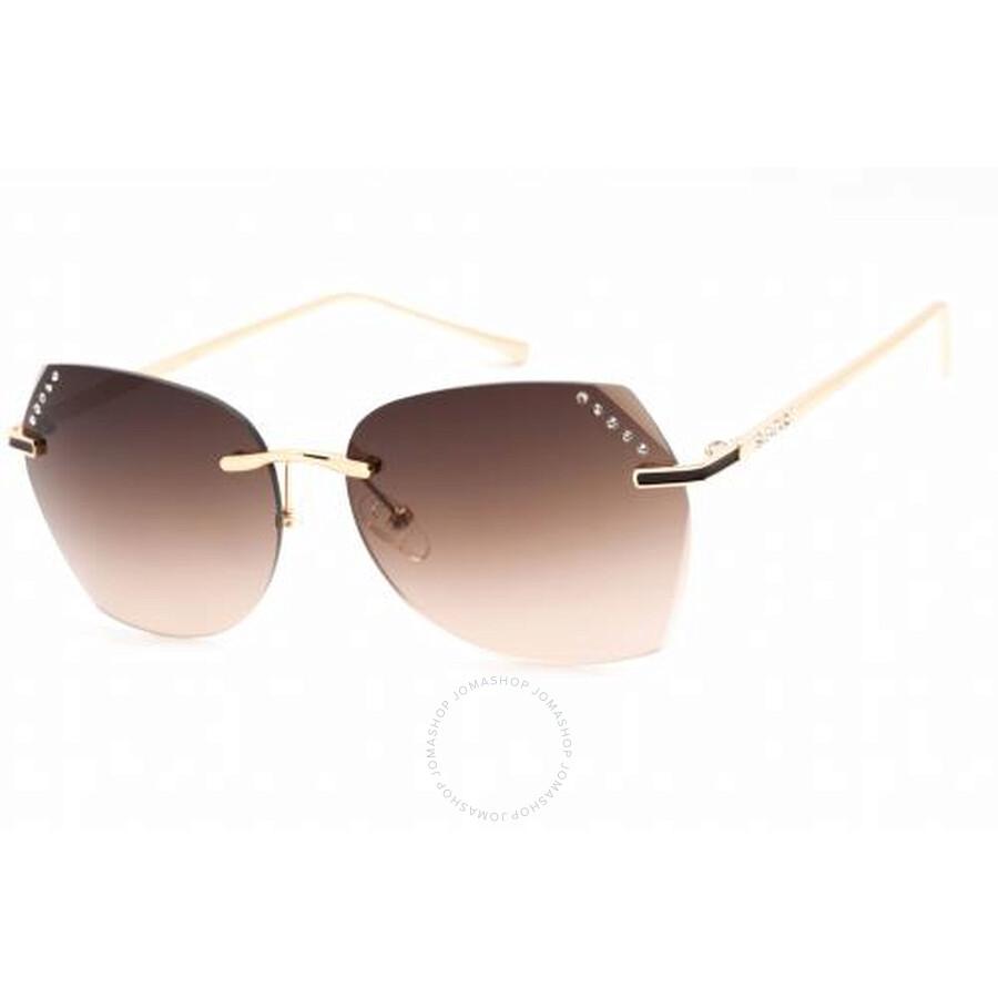 Guess Brown Gradient Butterfly Sunglasses Gf0384 32f 61 Lyst UK