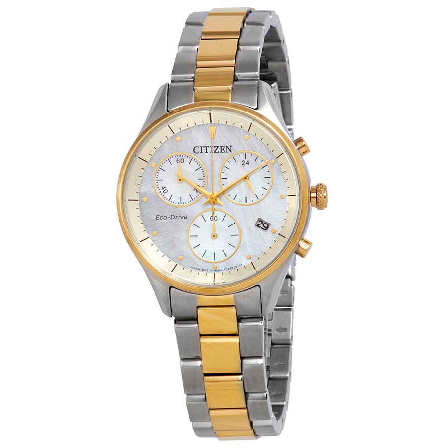citizen gold silver watch