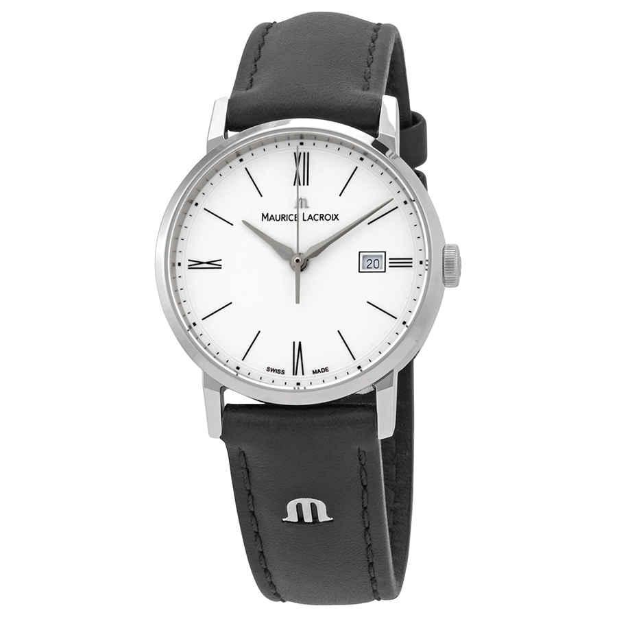 Maurice Lacroix Eliros Quartz Silver Dial Watch in Metallic Lyst