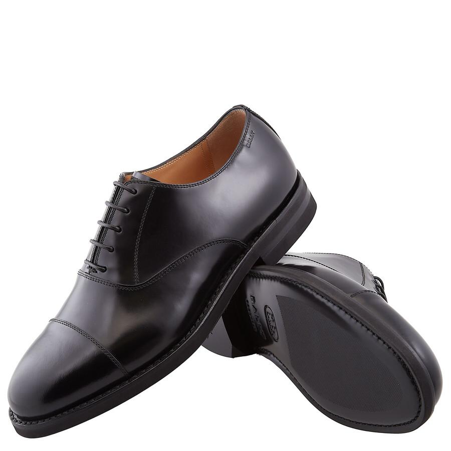 Bally Leather Oxford Shoes, Brand Size 8 Us in Black for Men  display picture 2
