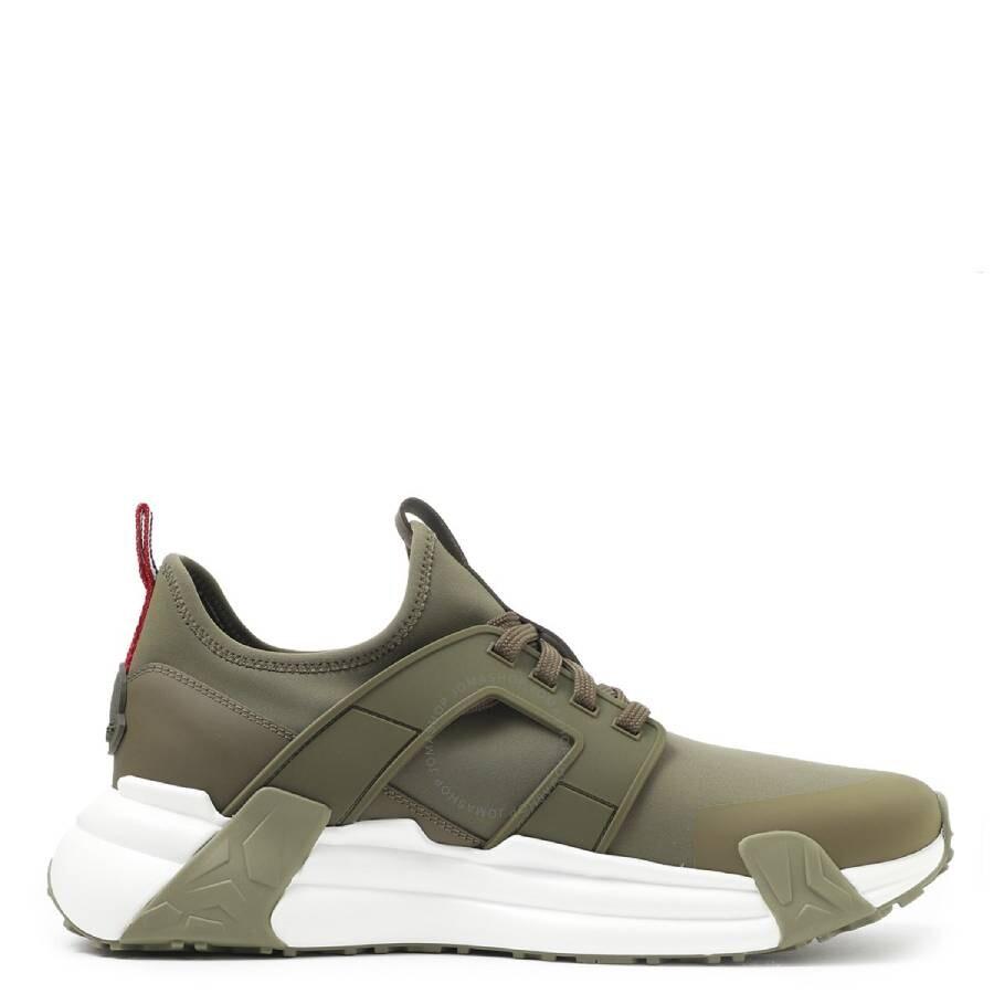 Moncler Lunarove Low-top Sneakers in Green for Men | Lyst UK