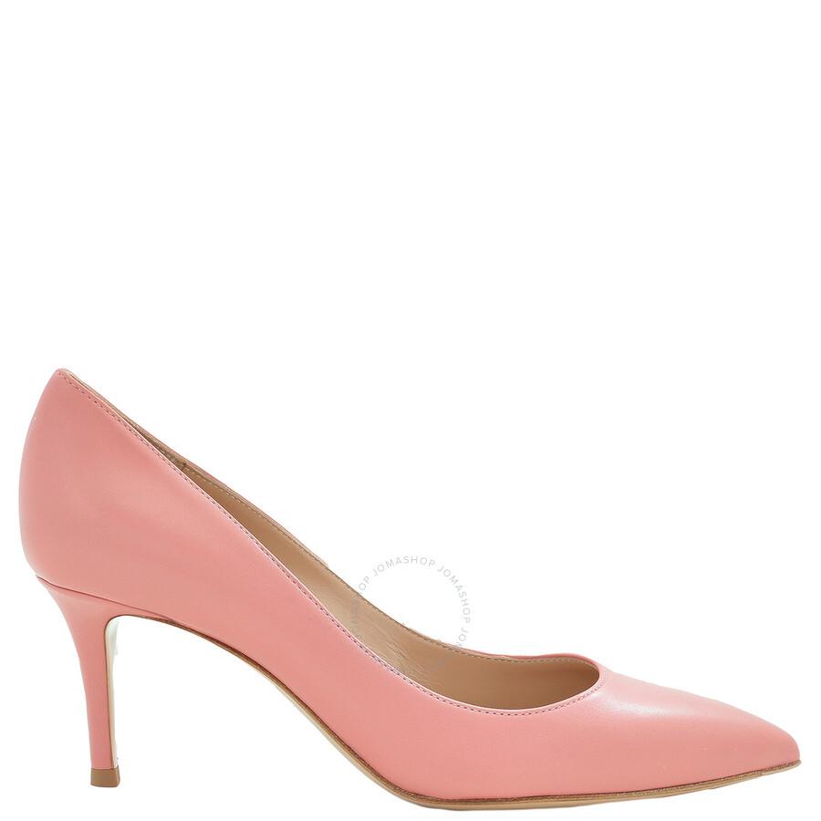 gianvito rossi yellow pumps
