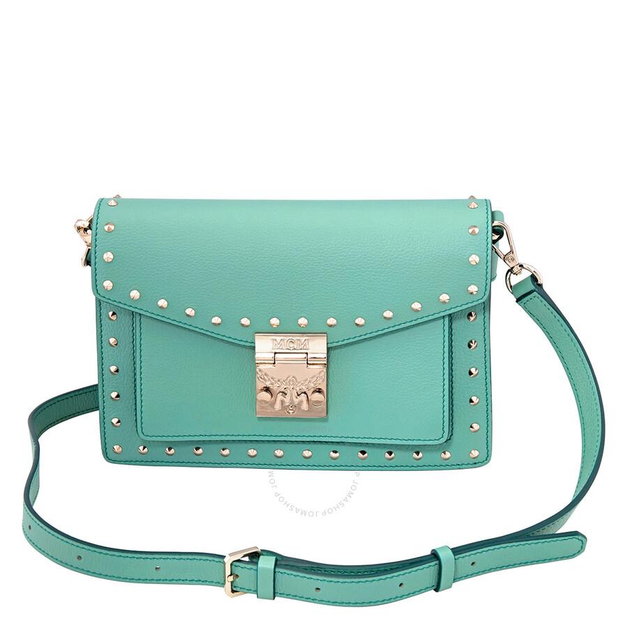 MCM Patricia Crossbody in Green Lyst