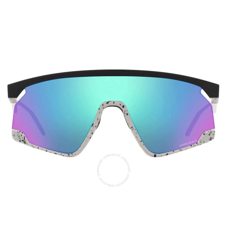 BT09-PSS 正規保証書付 新品未使用 国内正規 オークリー OAKLEY バクスター BXTR PRIZM SNOW SAPPHIRE カスタム 軽量 トリガーステム 9280 BXTR Prizm Sapphire Lenses, Matte Black Frame Sunglasses