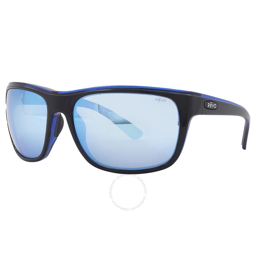 Revo Remus Blue Water Polarized Square Sunglasses Re 1023 15 Bl 62 Lyst UK