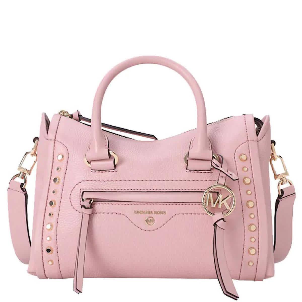 Michael Kors Avril Small Top Zip Satchel Shoulder Crossbody Bag MK Pink  Rose MK : Clothing, Shoes & Jewelry 