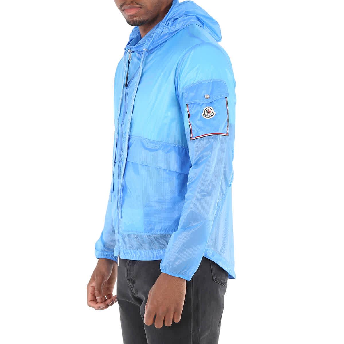 Moncler Ebizo Lightweight Jacket in Blue for Men | Lyst