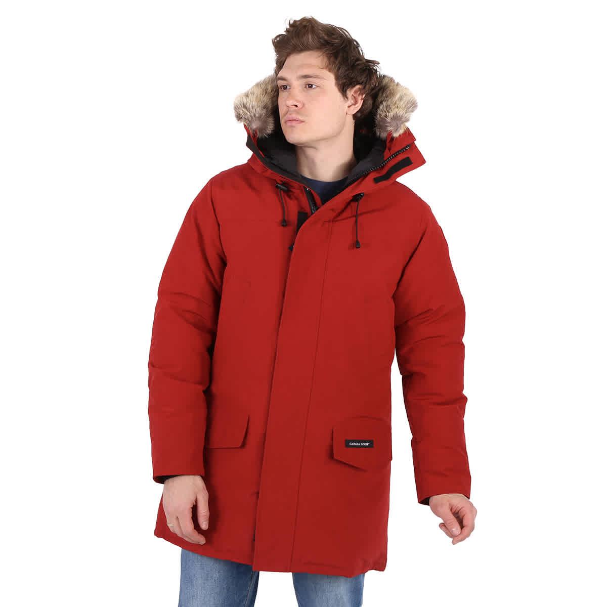 Canada goose langford hotsell parka red jasper