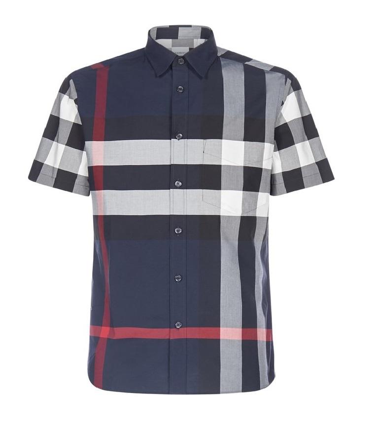 burberry short sleeve dress shirt
