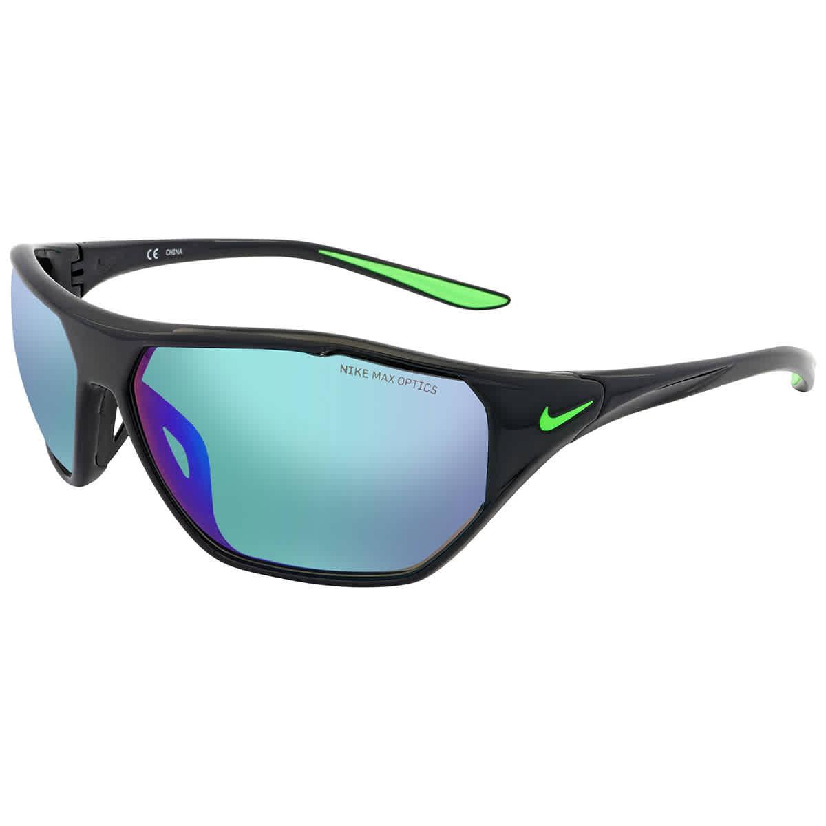 Nike Green Wrap Sunglasses in Blue for Men |