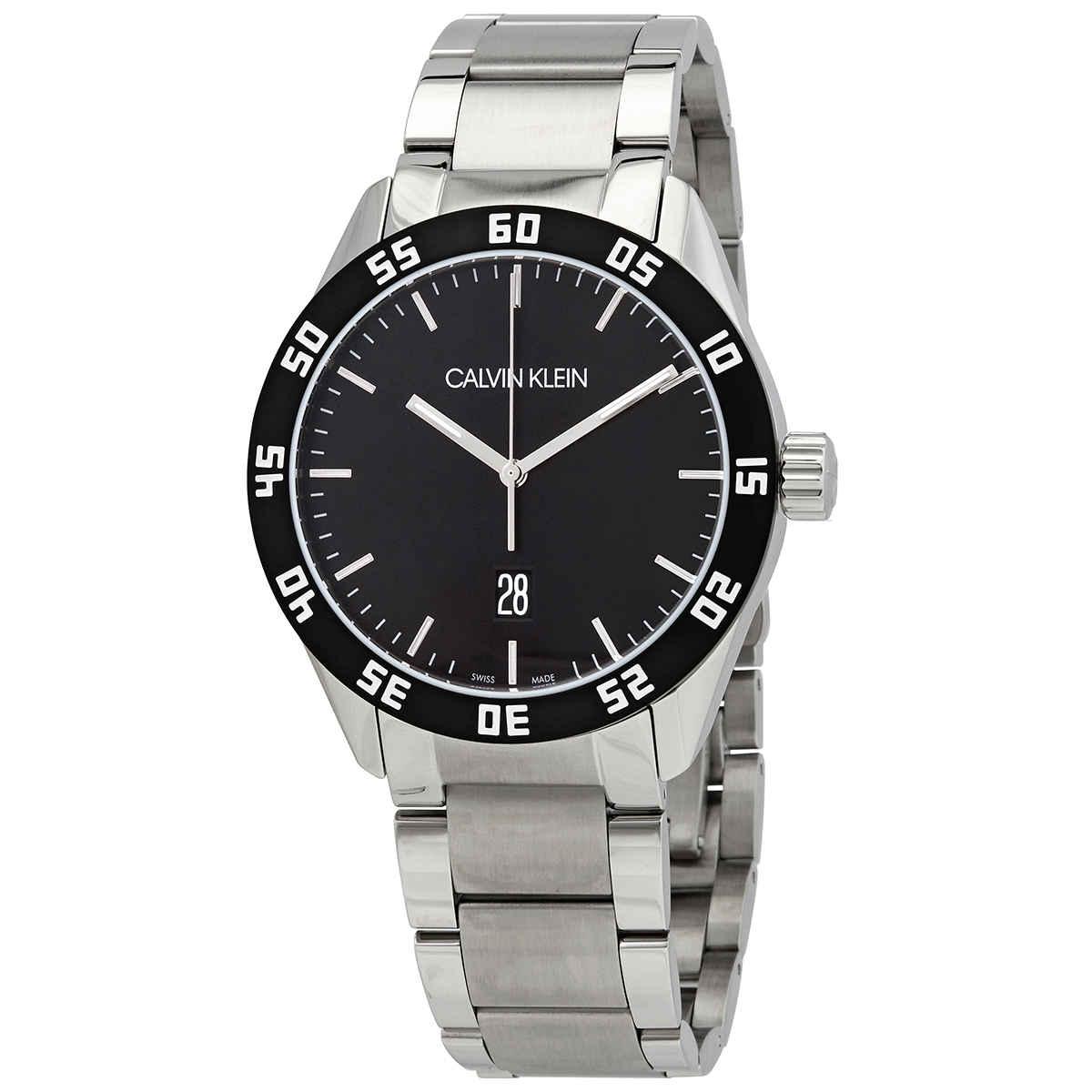 Calvin Klein Complete Quartz Black Dial Mens Watch for Men - Lyst