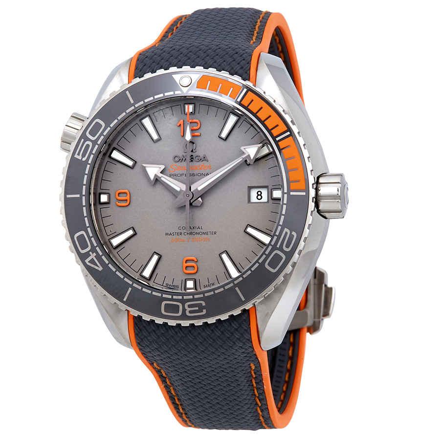 Omega Rubber Seamaster Automatic Grey 