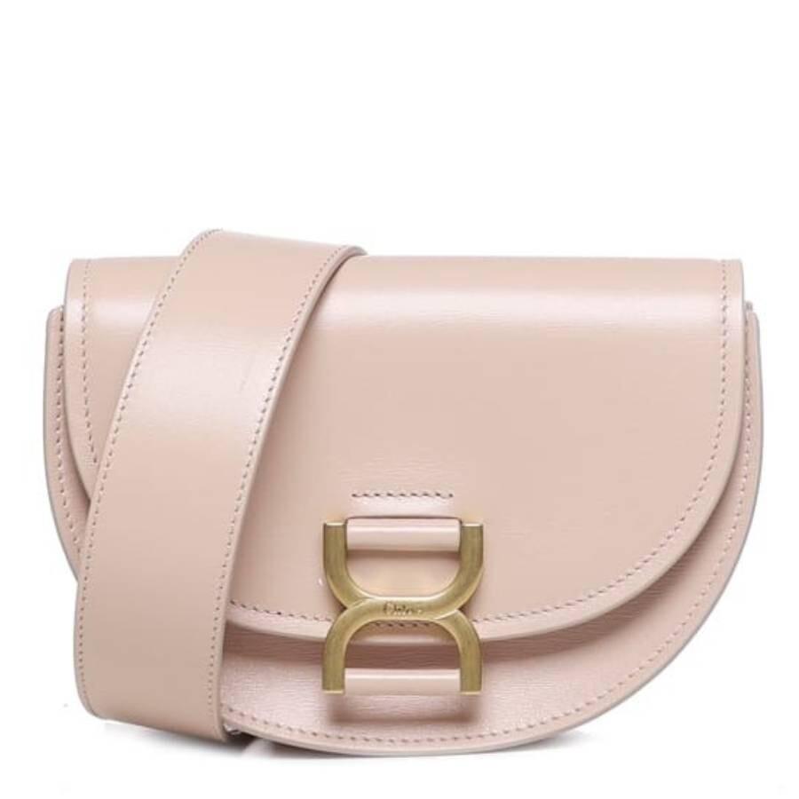 Chloé Marcie Mini Flap Leather Crossbody in Pink Lyst UK