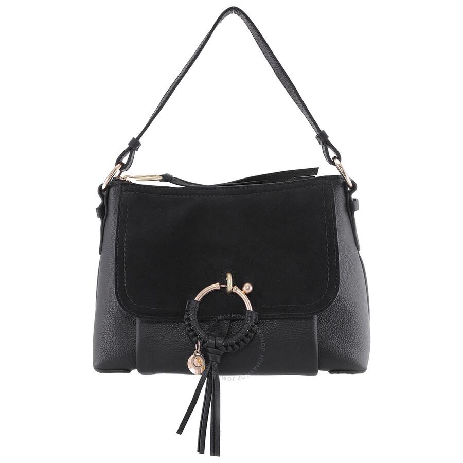 See By Chloé Black suede hobo shoulder Chloé Suede Hobo Vintage 
