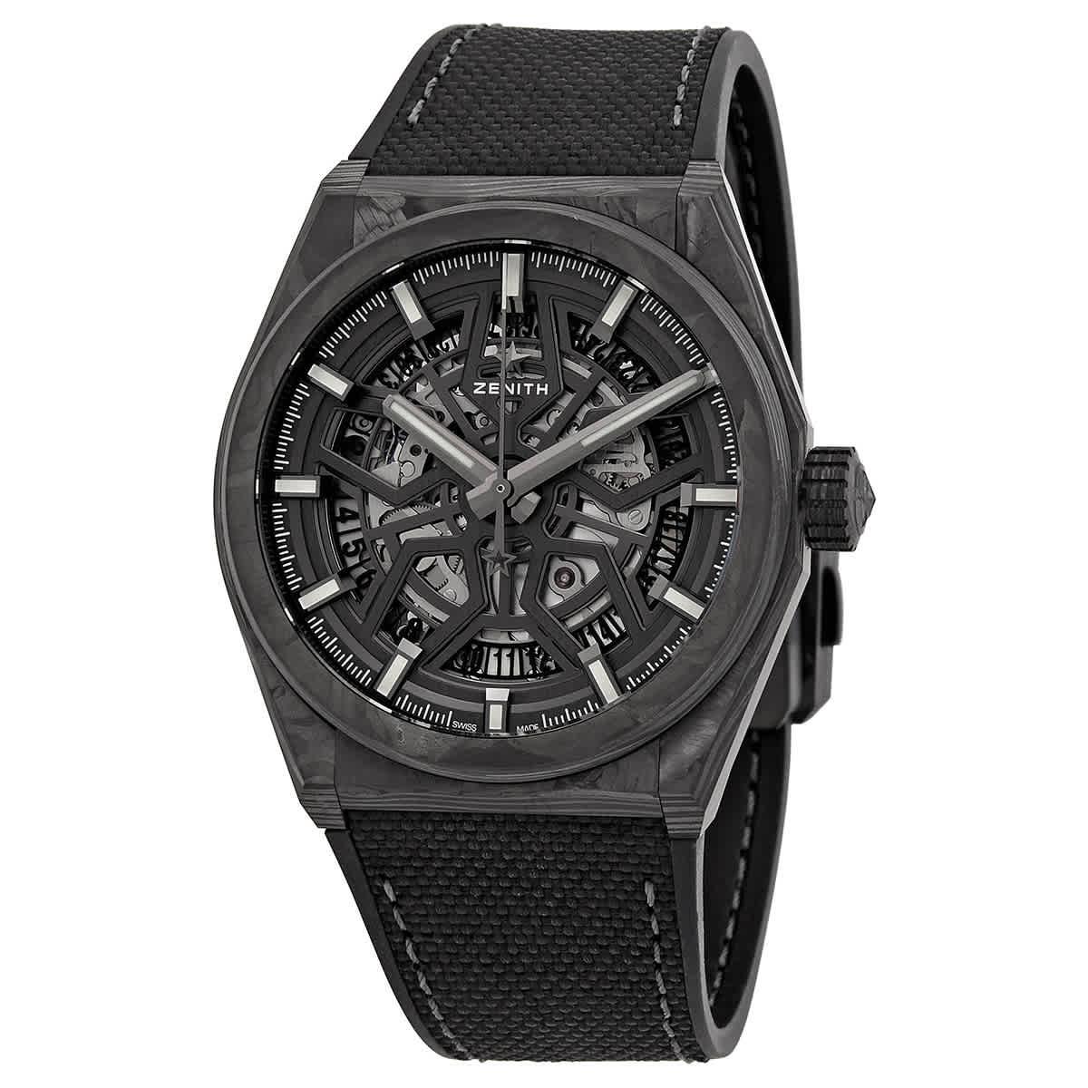 Zenith defy classic black sale