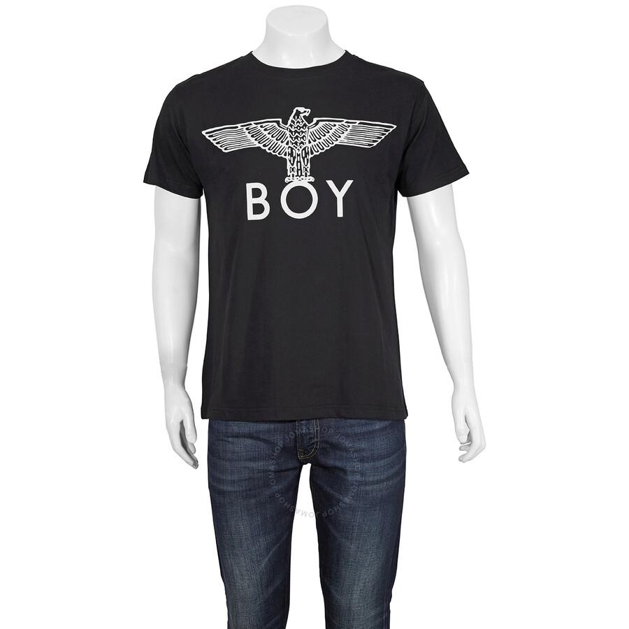 BOY London Black Boy Eagle Logo Print T-shirt for Men | Lyst