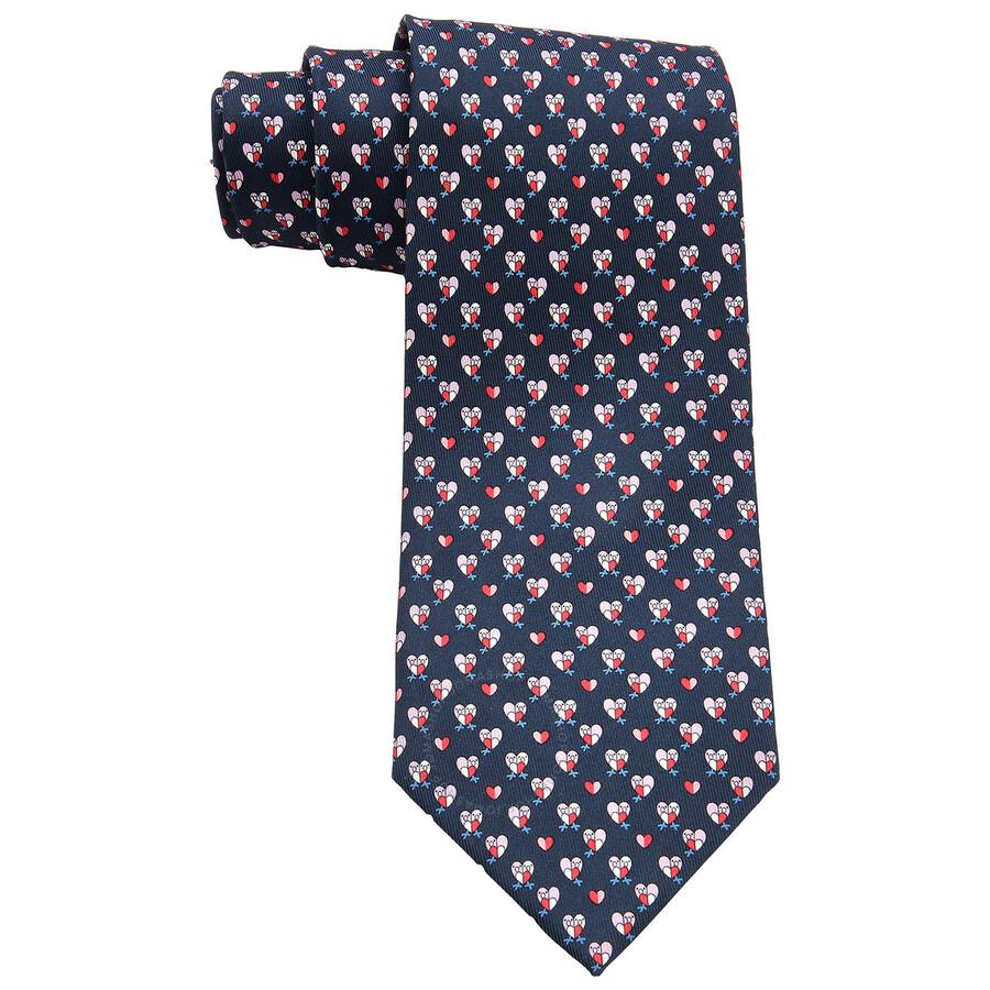 knitted polka dot tie