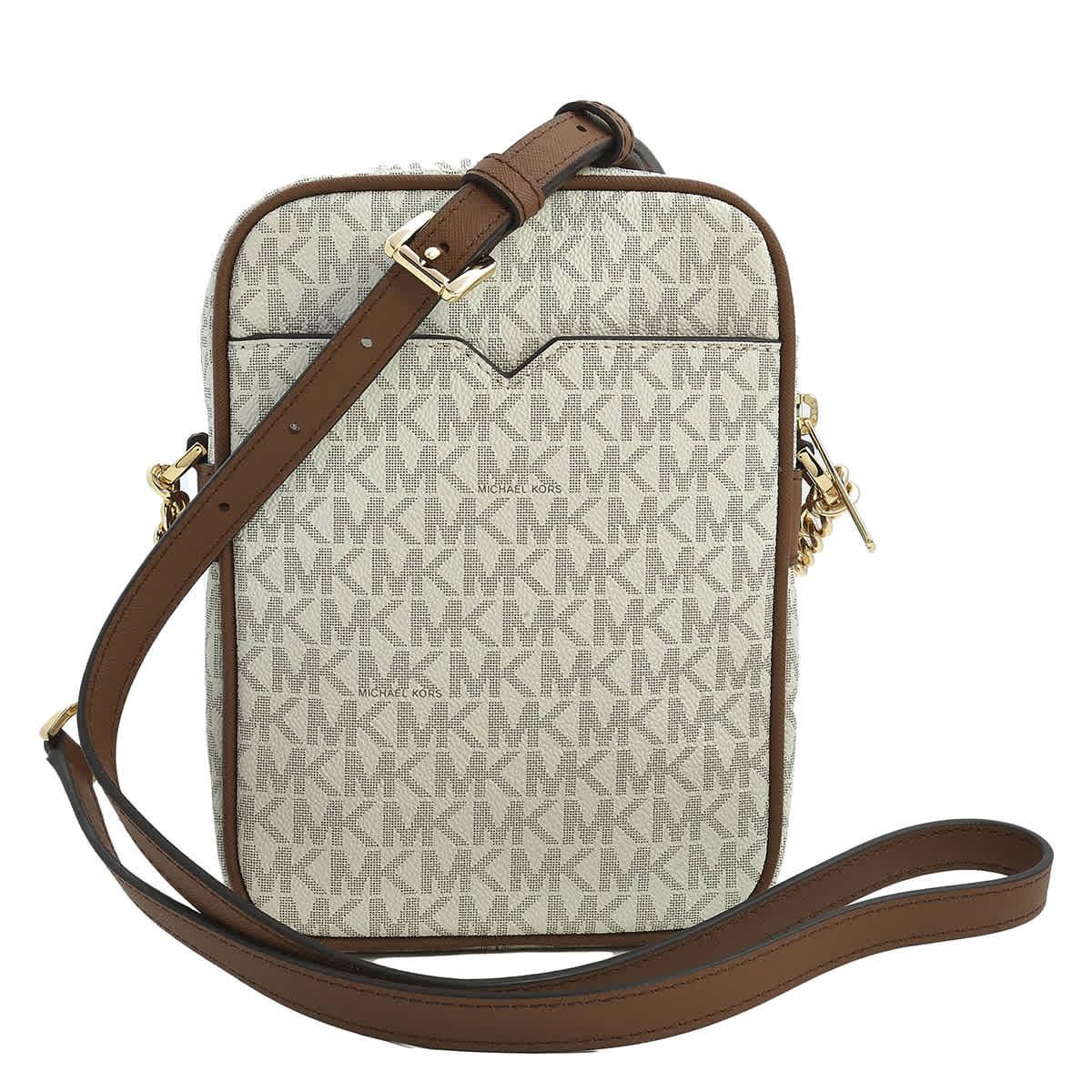 Michael kors vanilla jet set crossbody discount