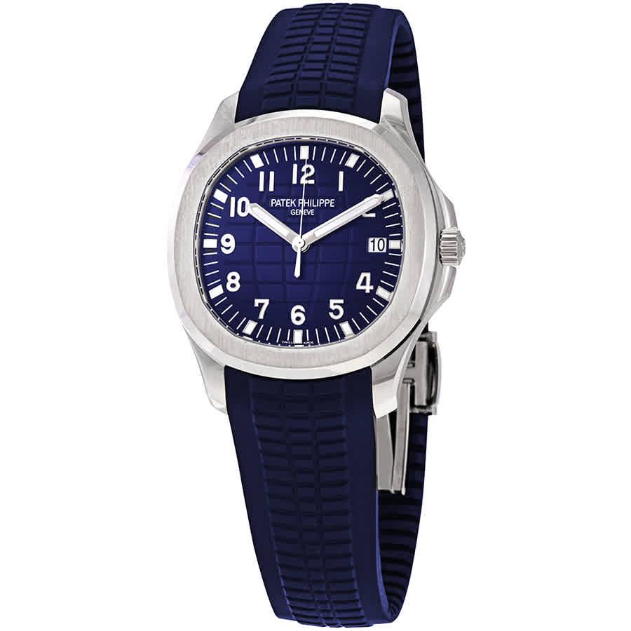 Patek Philippe Aquanaut Automatic Blue Dial Watch 001 For Men Lyst Patek Philippe Aquanaut Automatic Blue Dial Watch 001 For Men Lyst