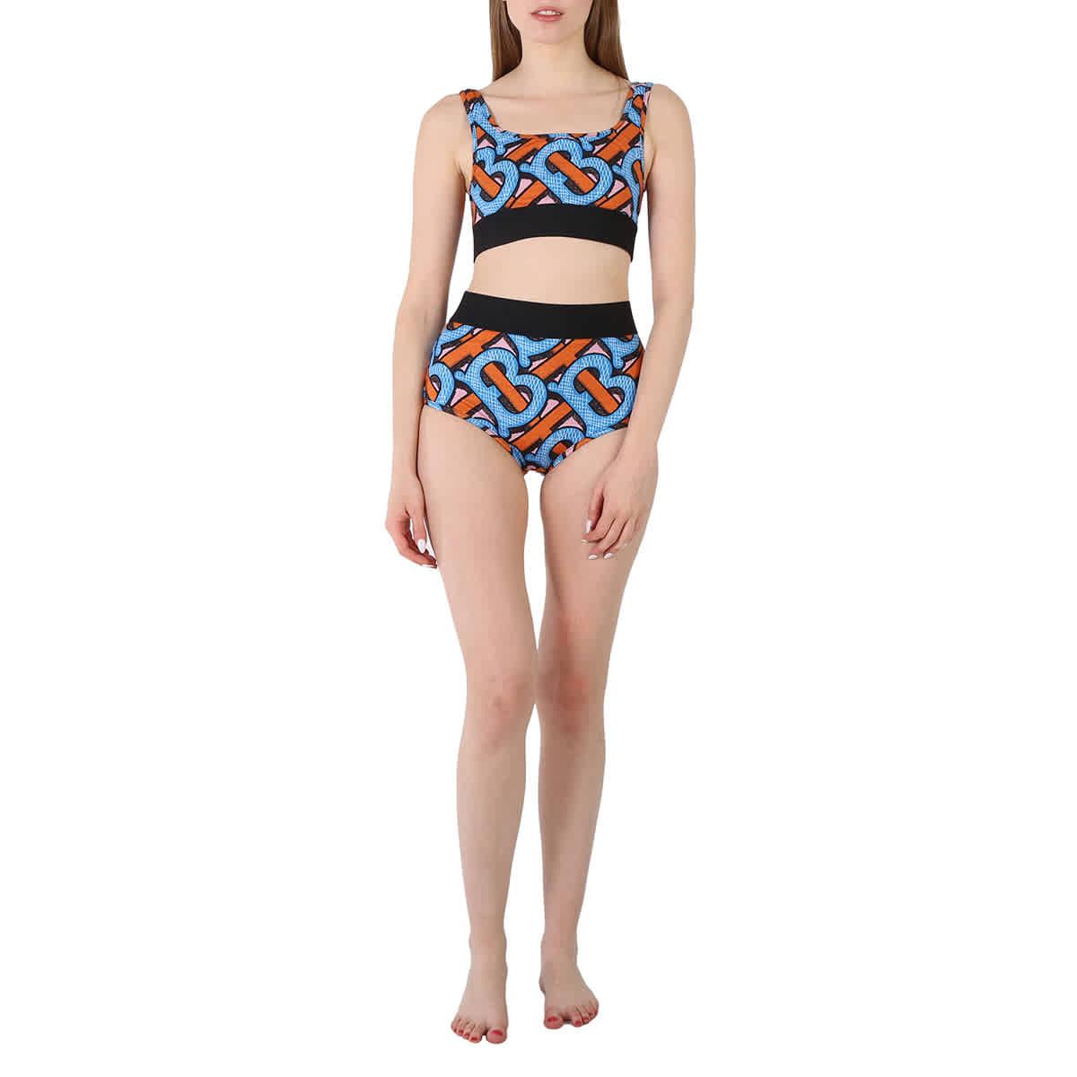 Burberry high deals waisted bikini