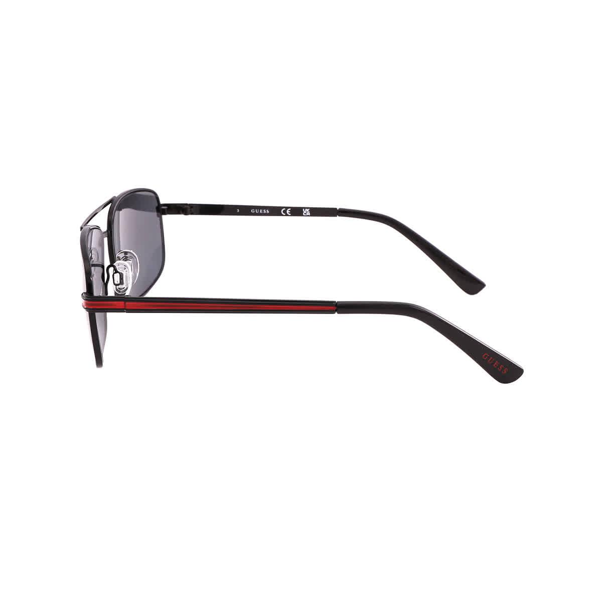 Factory Metal Navigator Sunglasses - Black