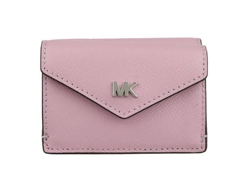 michael kors small crossgrain leather wallet