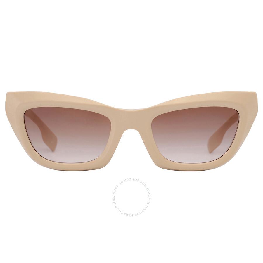 Burberry Brown Gradient Cat Eye Sunglasses Be4409 409213 51  display picture 3