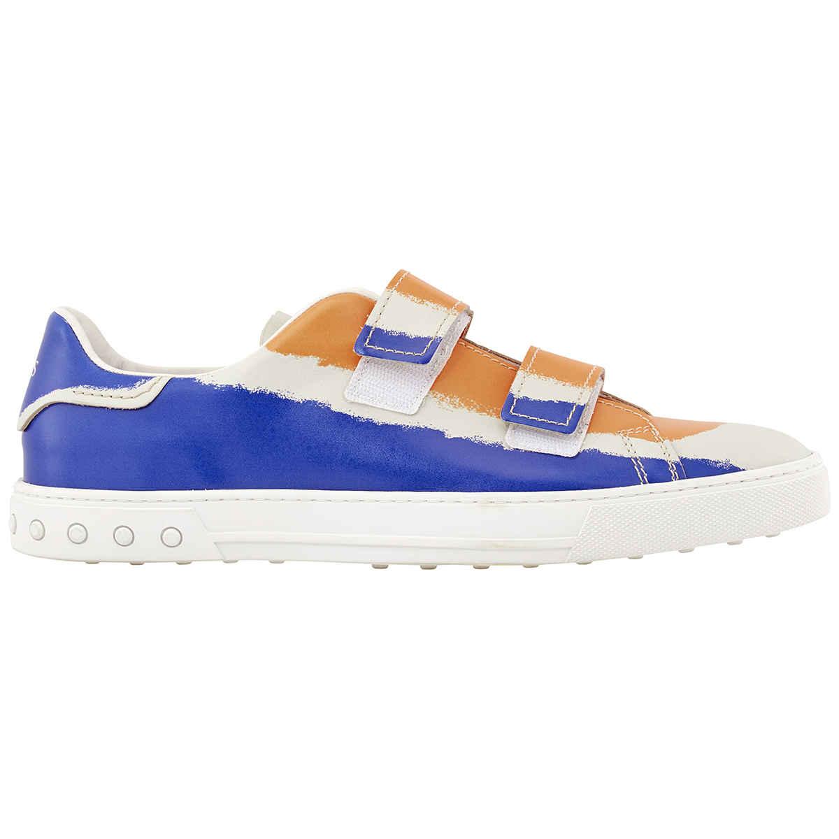 Tod's Leather Mens Boat Shoes In Mango in Blue for Men Lyst