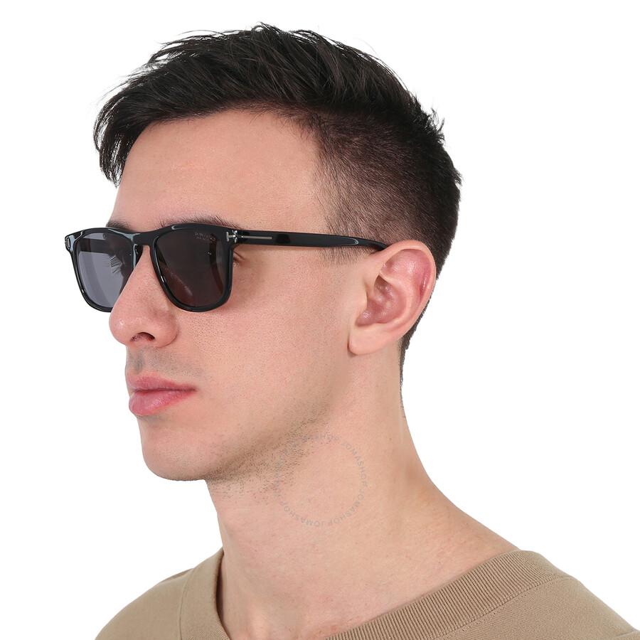 【偏光】TOM FORD Gerard-02 TF930-F 01D 黒 伊製 Tom Ford Gerard-02 TF930-N 01D Polarised Sunglasses - US