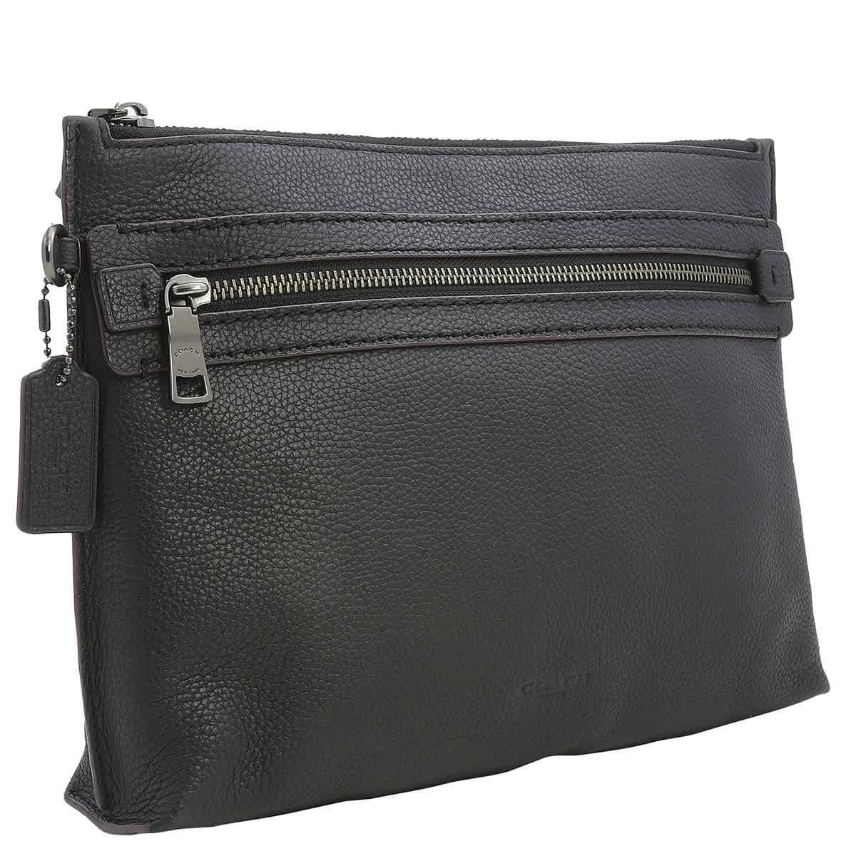 Pebbled Leather Academy Pouch