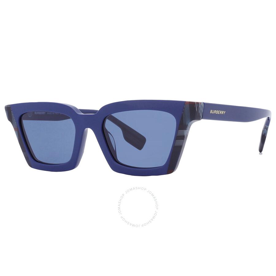 Burberry Briar Dark Blue Square Sunglasses Be4392u 405780 52