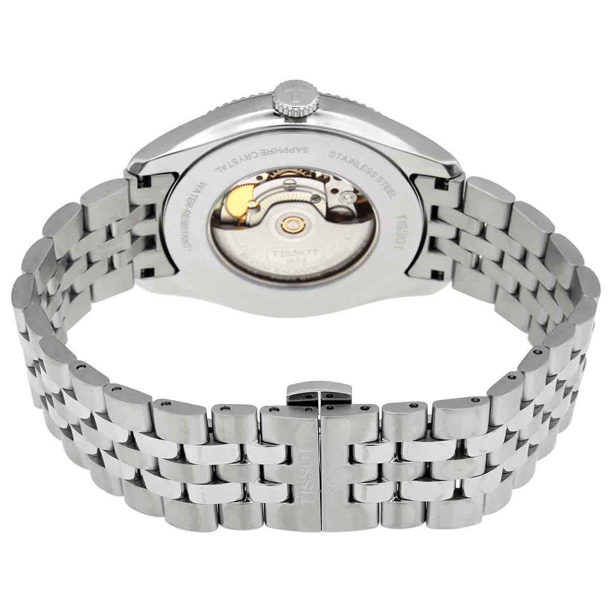 Tissot Ballade Automatic Chronometer Black Dial Watch in Tissot Ballade Automatic Chronometer Black Dial Watch in