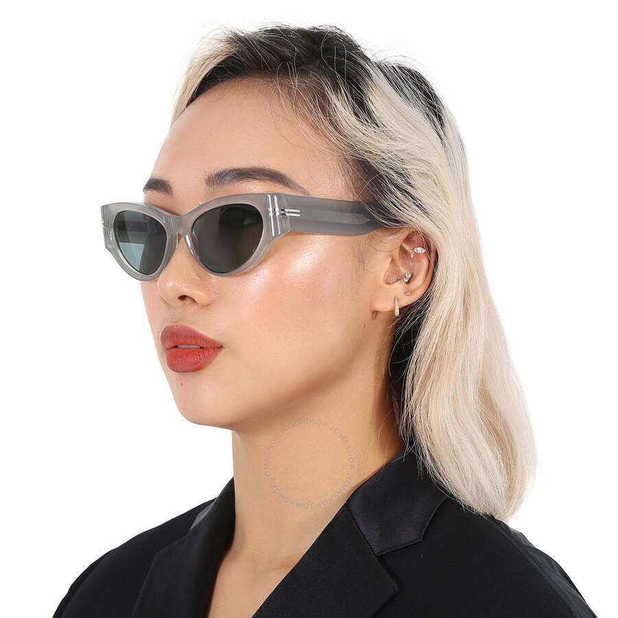 Marc Jacobs Cat Eye Sunglasses Mj 1045/s 01ed/qt 53 in Green  display picture 1