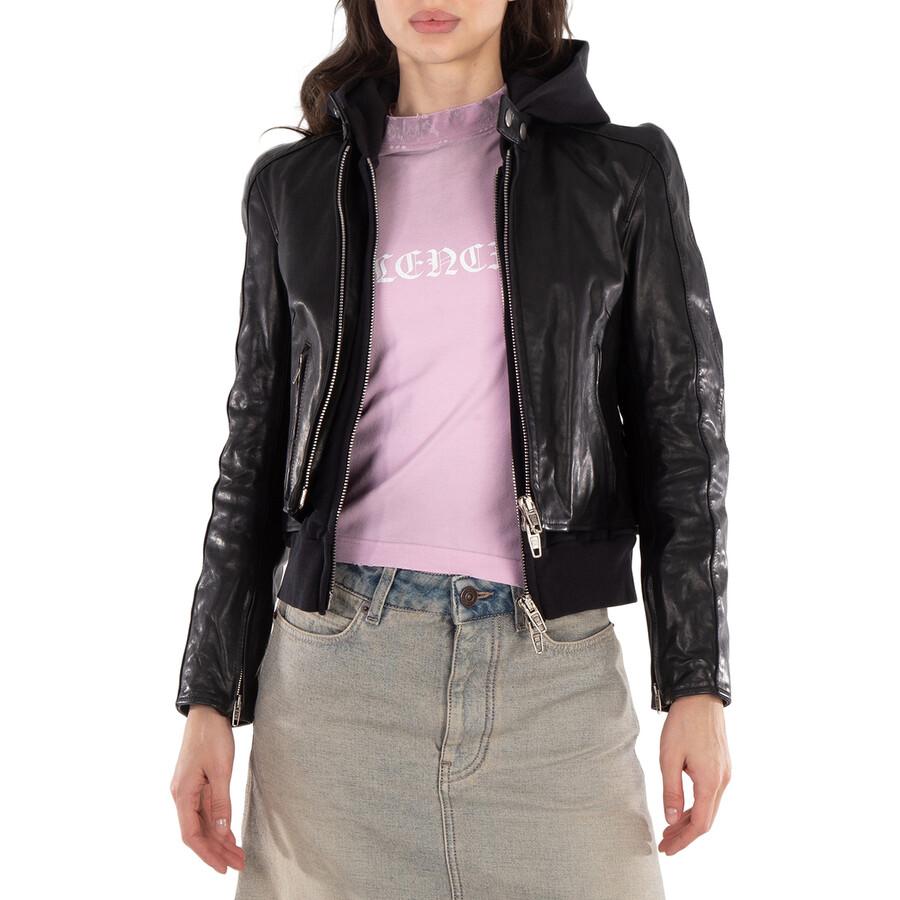 Balenciaga Leather jackets for Women | Online Sale up to 74
