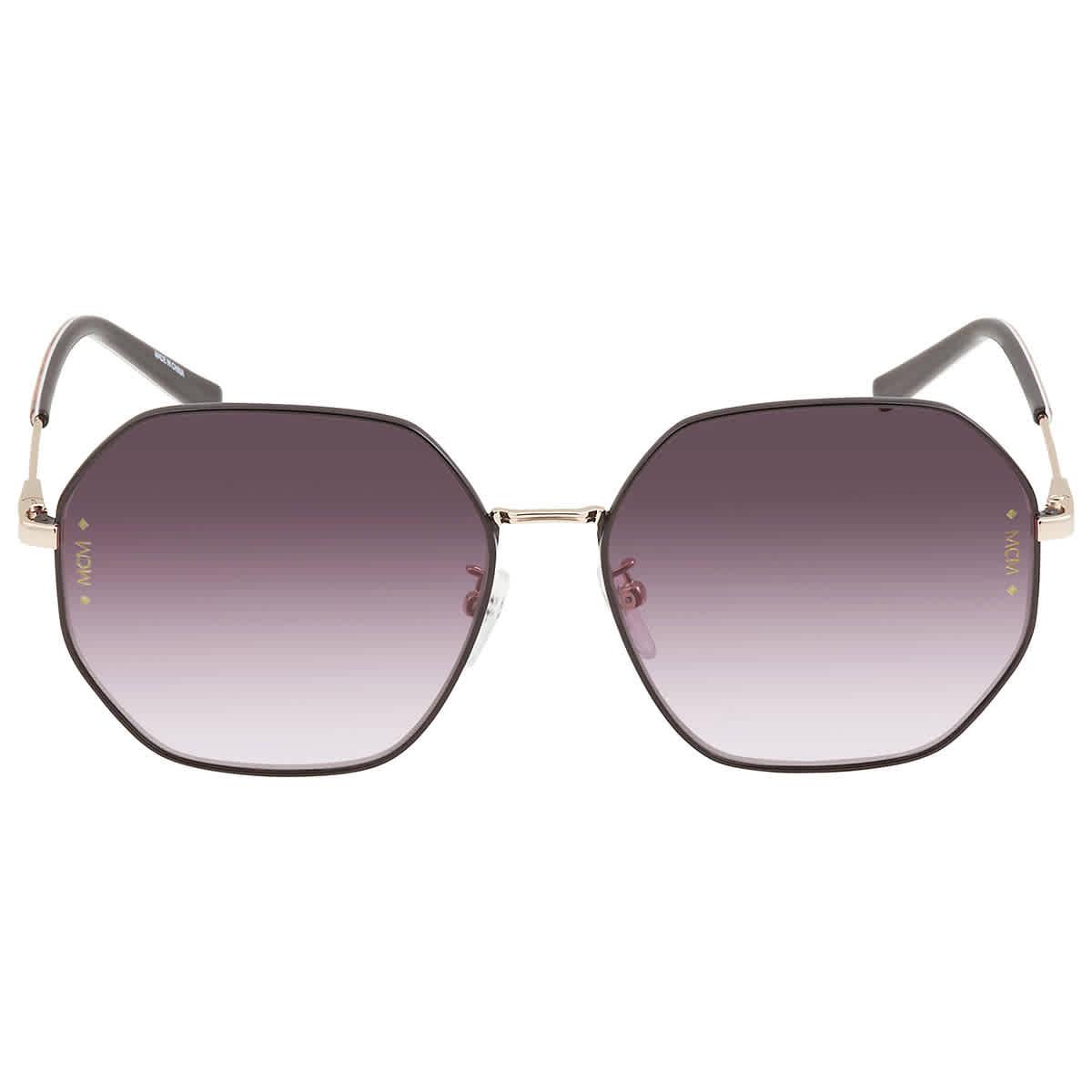 MCM MCM156S Sunglasses Marble Grey/Grey Gradient Women's – Dellamoda