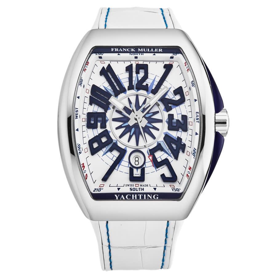 Franck Muller Vanguard Yachting Automatic White Dial Watch in Metallic for  Men | Lyst Australia