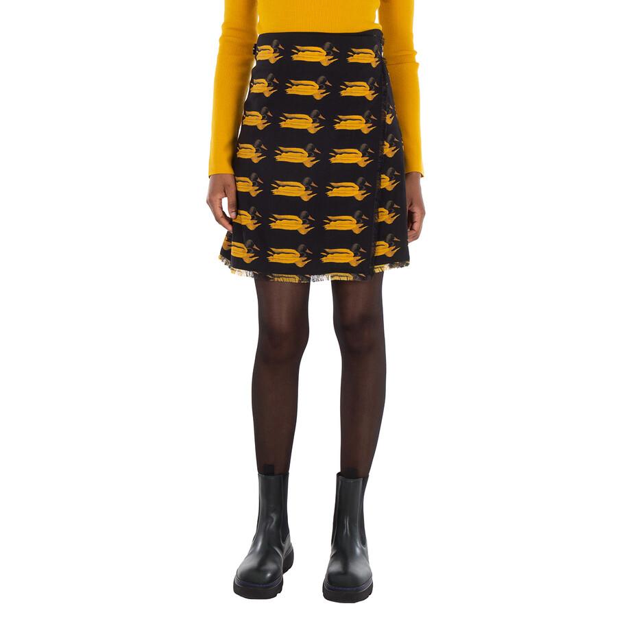 ミニスカート Burberry Embroidered wool blend mini skirt (8099714 C1221) Burberry Short Skirts • Shop Short Skirts from Burberry
