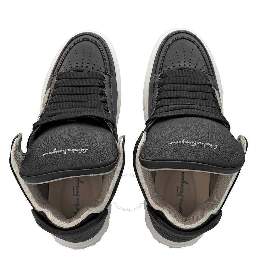 Ferragamo Salvatore Marvelous Gancini High-top Calf Leather