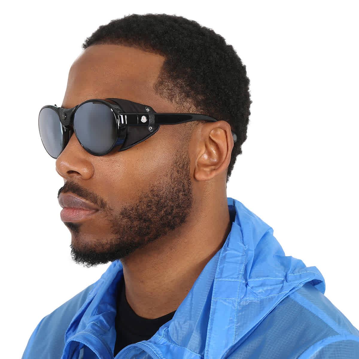 MONCLERモンクレールML0205 Steradian Sunglassesサングラス Moncler Steradian Polarized Smoke Oval Sunglasses Ml0205 05d