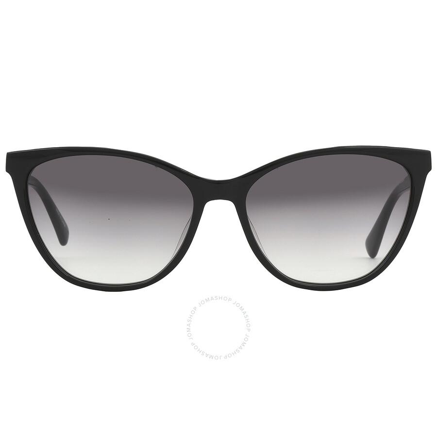 Longchamp Grey Gradient Cat Eye Sunglasses Lo659s 001 57 in  display picture 1