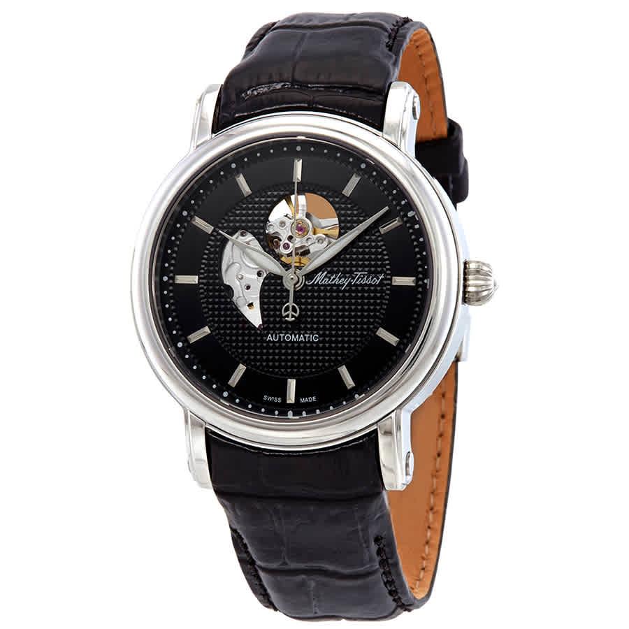 Mathey-Tissot Skeleton Automatic Black Dial Watch for Men | Lyst Canada