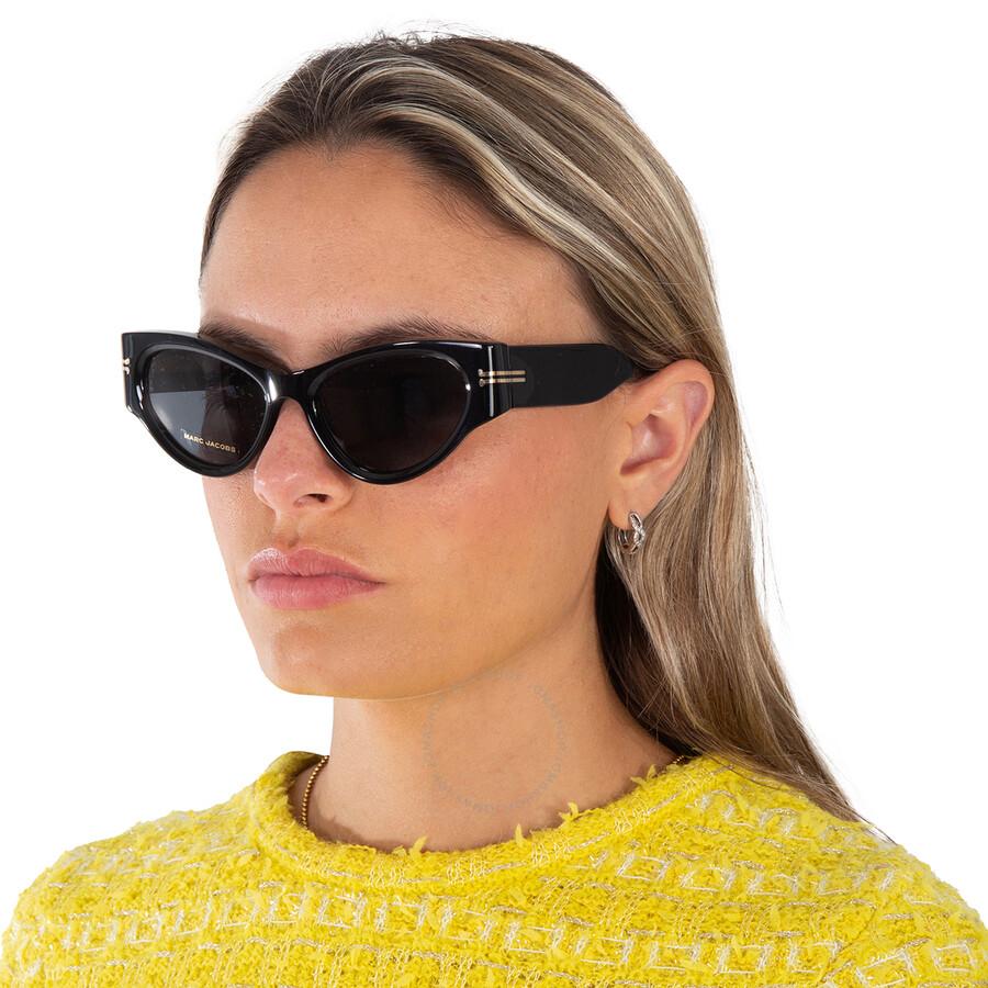 Marc Jacobs Grey Cat Eye Sunglasses Mj 1045/s 0807/ir 53 in Grey