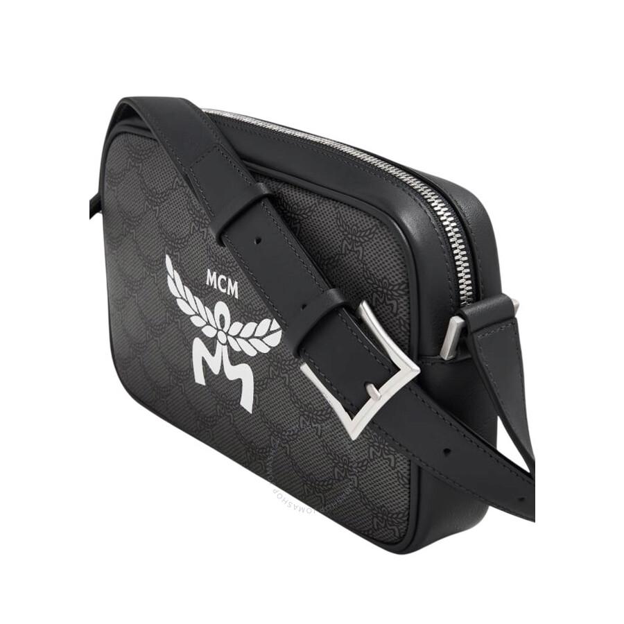 MCM Lauretos Himmel Crossbody in Black for Men | Lyst